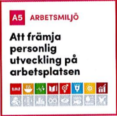 Globalt mål – arbetsmiljö